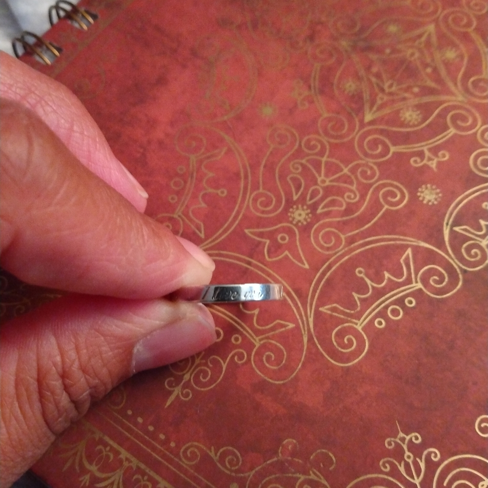 "I love you" Tiffany&Co promise ring